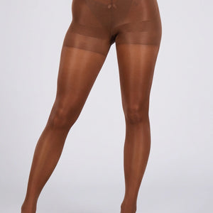 NEW121125 Bruine 40 Den Glanzende Panty