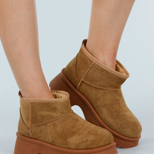 NEW121125 Lage Camel Snowboots