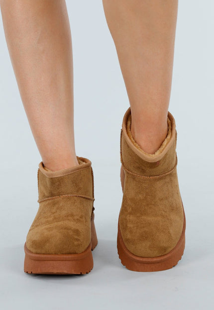NEW121125 Lage Camel Snowboots