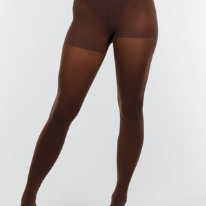 NEW121125 Donkerbruine 120 Den Panty