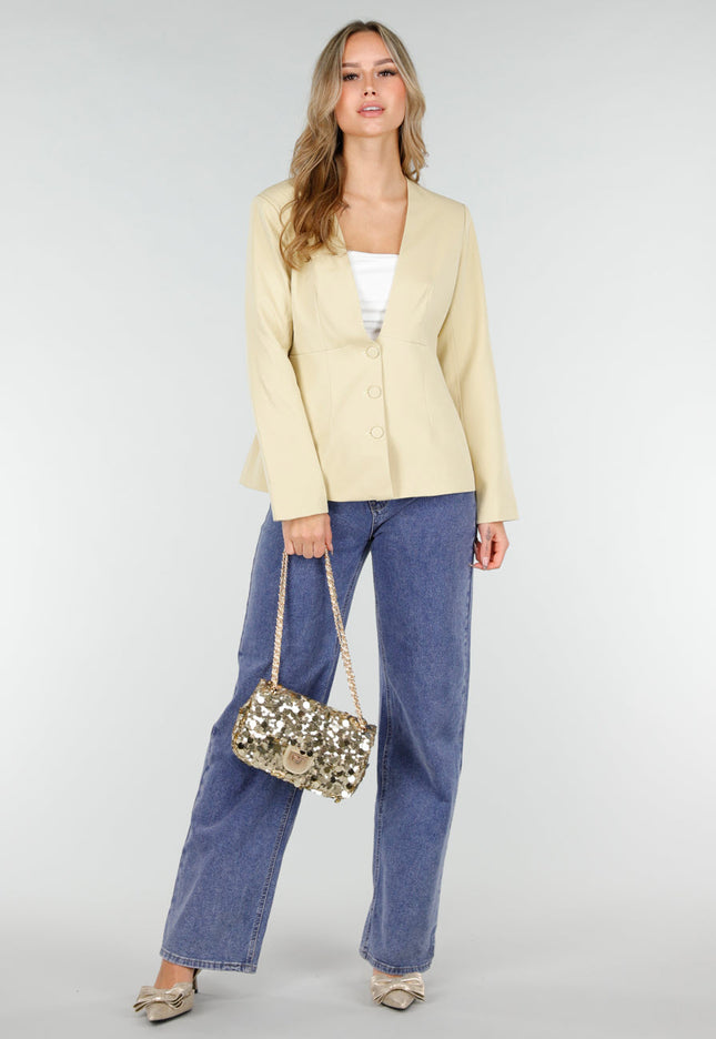 NEW121125 Gouden Glitter Tas