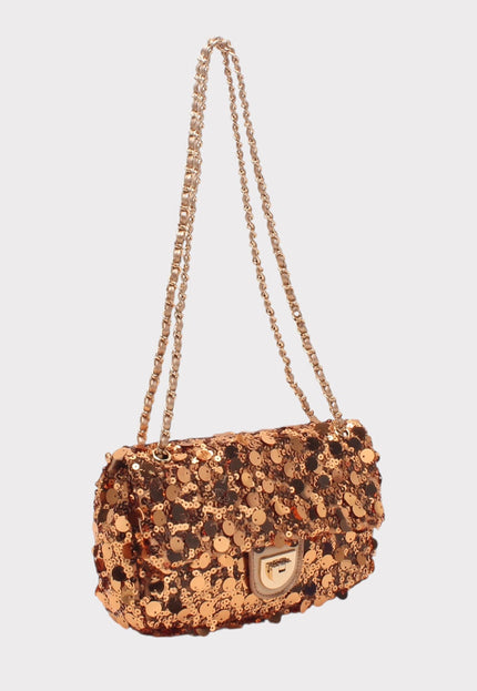 NEW121125 Gouden Glitter Tas
