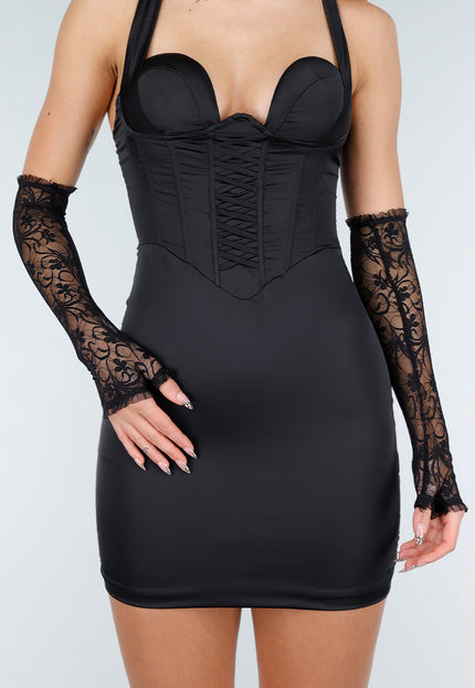 NEW121125 Kanten Stretch Handschoenen