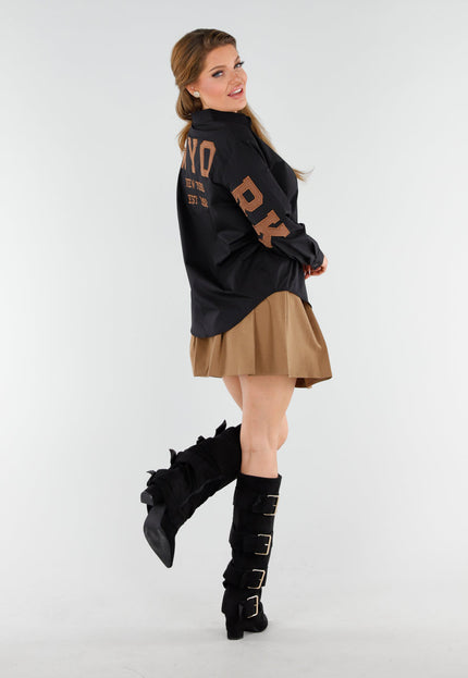 NEW130825 Zwarte Blouse New York