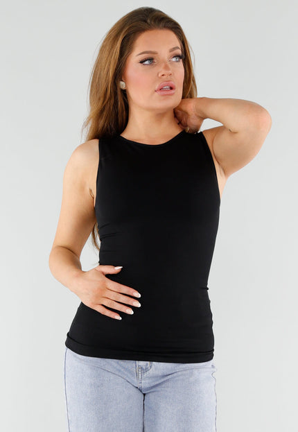 NEW130825 Zwarte Shaping Top