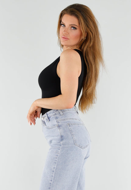 NEW130825 Zwarte Shaping Top