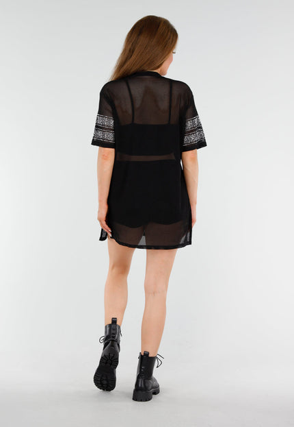 OP=OP.01.NL Zwarte Veterlaarzen met Grove Zolen