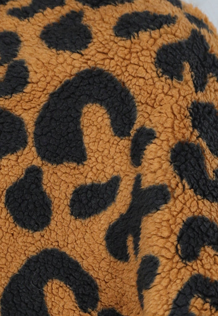 NEW1311 Fleece Panterprint Jasje