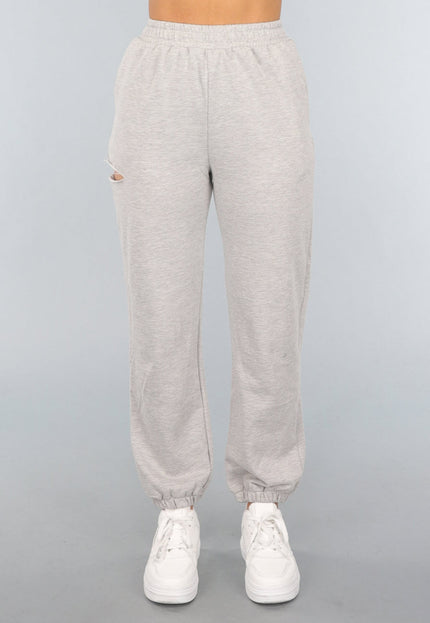 NEW1311 Grijze Jogger met Cutout