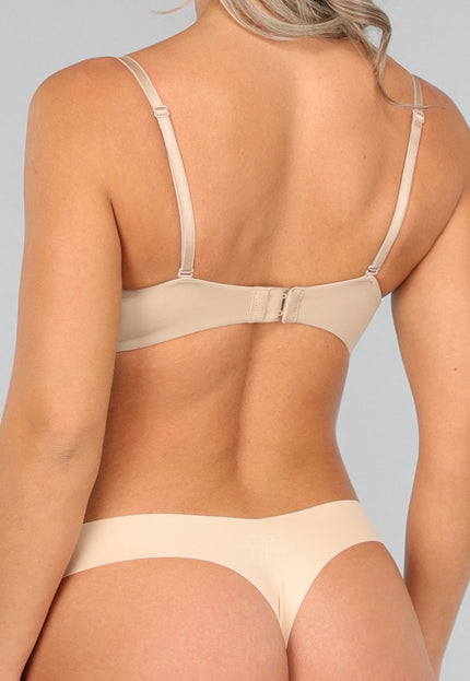 NEW1311 Nude Push Up Bh met Balconette Model