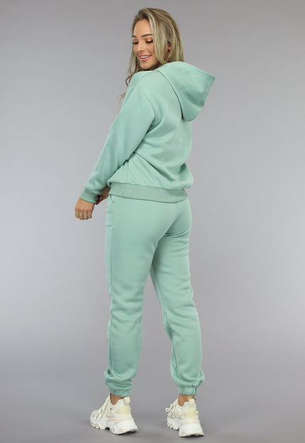 NEW1312 Fleece Joggingpak in Mint