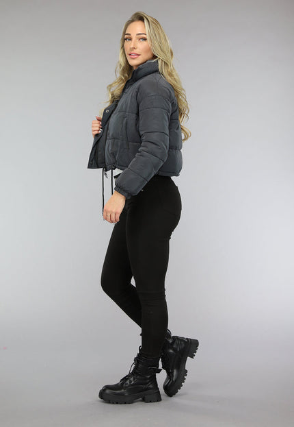 NEW1312 Regenboog Reflecterende Gewatteerde Bomber Jas