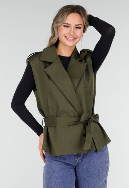 OP=OP.10.NL Overslag Gilet Groen