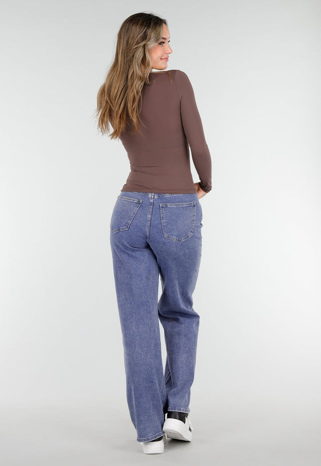 NEW140126 Stretch Top Bruin