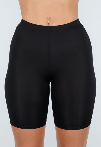 NEW140126 Zwarte Biker Short