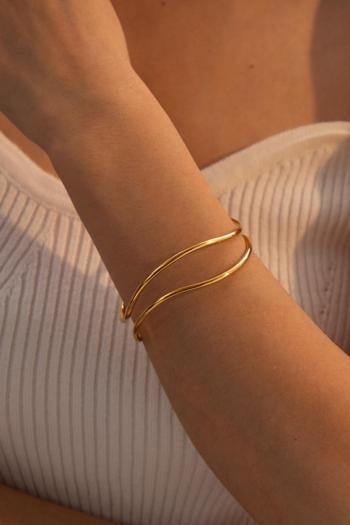 NEW1402 Gouden Golvende Armband
