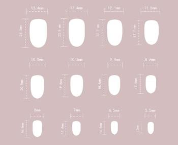 NEW1402 Roze Plaknagels met Glitter Details