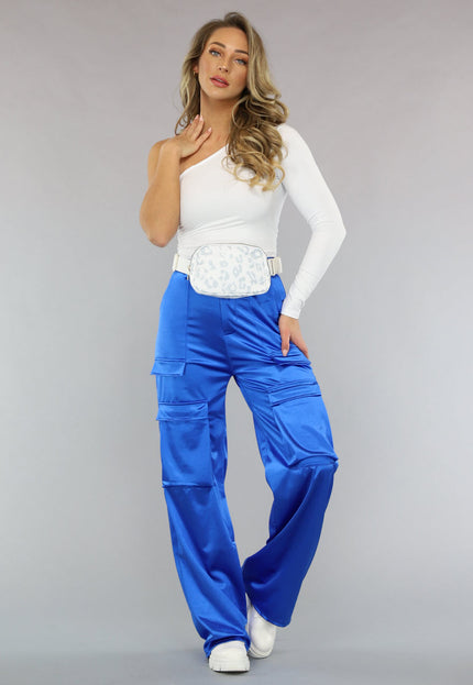 NEW1402 Wit Festival Tasje met Panter Print