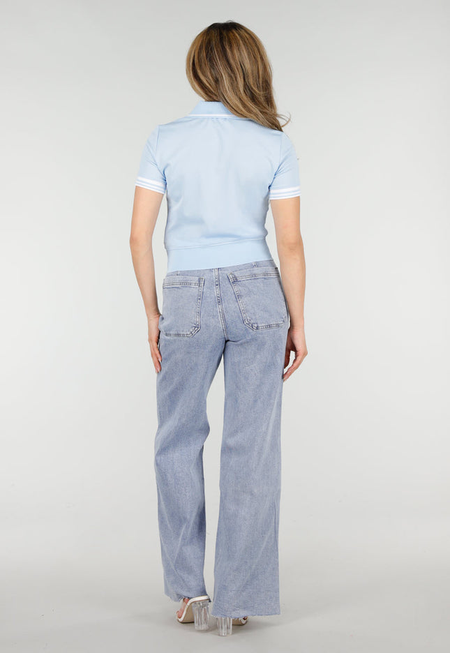 NEW150426 Lichtblauw Polo Shirt