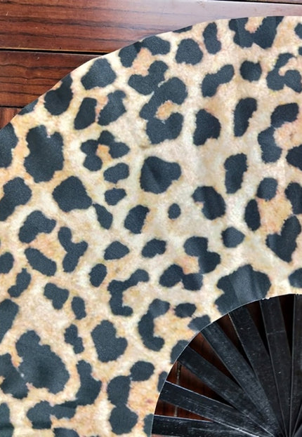 NEW1506 XXL Party Waaier Panterprint