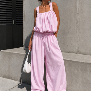 NEW150726 Lichtroze Stretch Two Piece Set