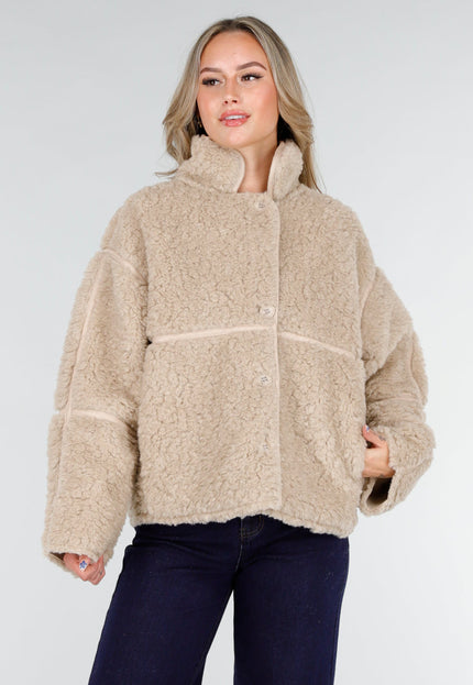 NEW151025 Beige Teddy Jas