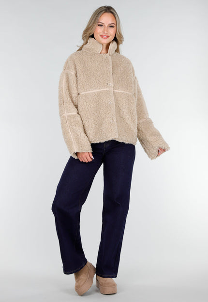 NEW151025 Beige Teddy Jas