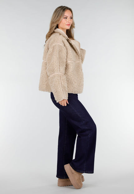 NEW151025 Beige Teddy Jas