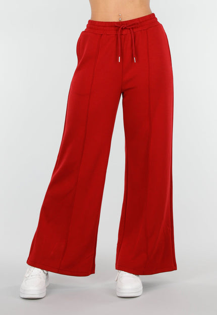 NEW151025 Bordeauxrode Lounge Broek