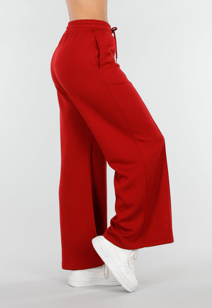 NEW151025 Bordeauxrode Lounge Broek