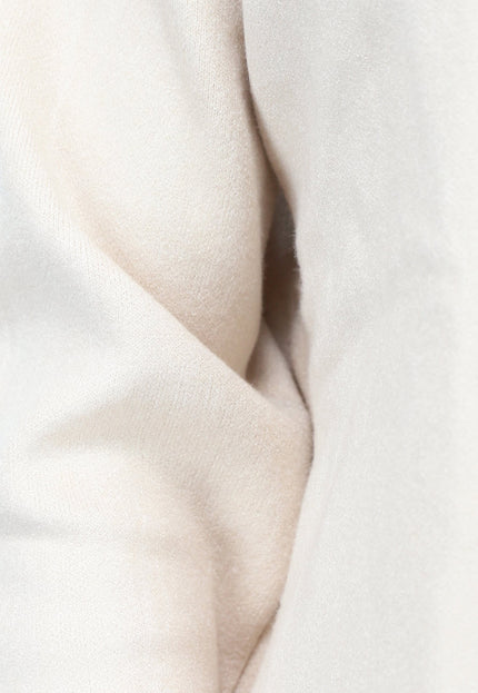 NEW1511 Zachte Beige Lounge Set met Overslag