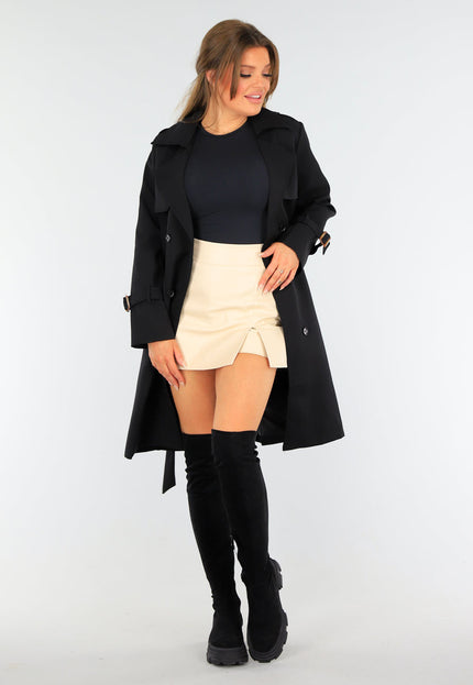 NEW1604 Zwarte Lentejas met Knoopsluiting