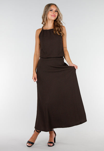 NEW160725 Bruine Maxi Set met Stretch