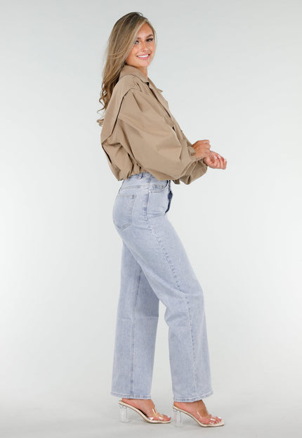 NEW160725 Camelkleurige Korte Trench Coat