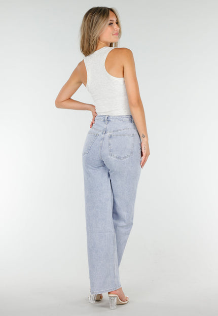 OP=OP.45.NL Lichtgrijze Rib Tanktop Stretch