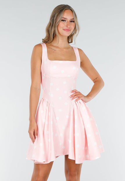 NEW160725 Lichtroze Stippenjurk