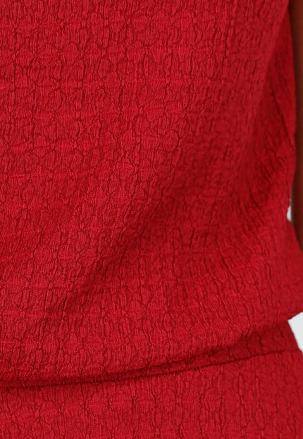 NEW160725 Rode Maxi Set met Haltertop