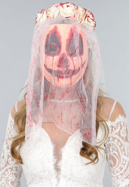 NEW1610 Bebloed Bridal Masker met Purge Look