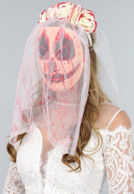 NEW1610 Bebloed Bridal Masker met Purge Look