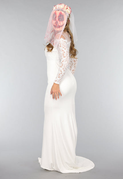 NEW1610 Bebloed Bridal Masker met Purge Look