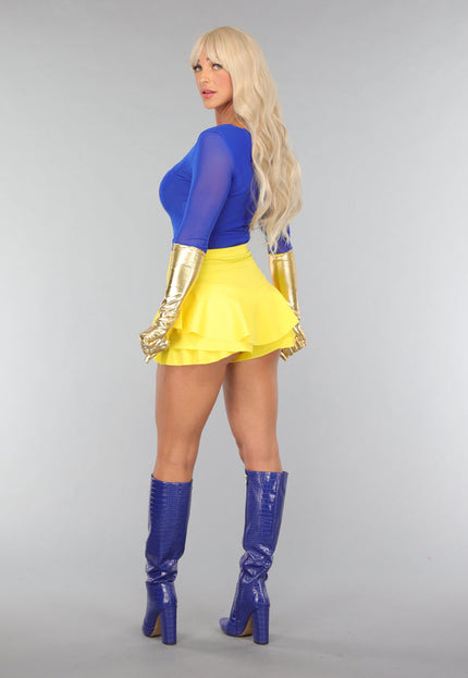 NEW1610 Gouden Metallic Handschoenen