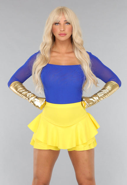 NEW1610 Gouden Metallic Handschoenen