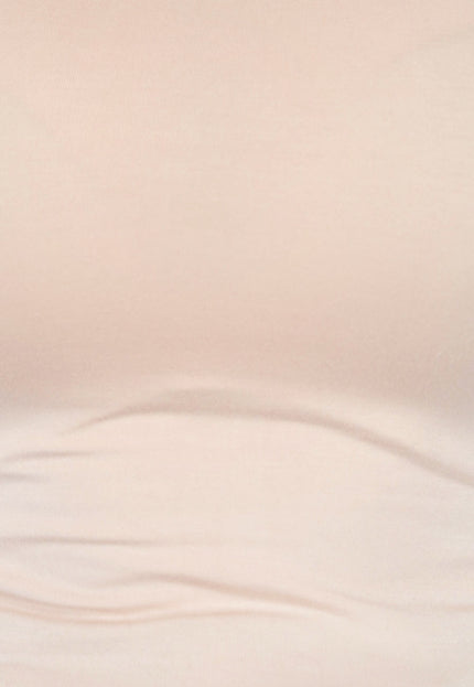 OP=OP.AV.09 Zalmroze Longsleeve Top met Brede Hals