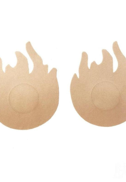 NEW1704 Tepelplakkers met Beige Vlammetjes