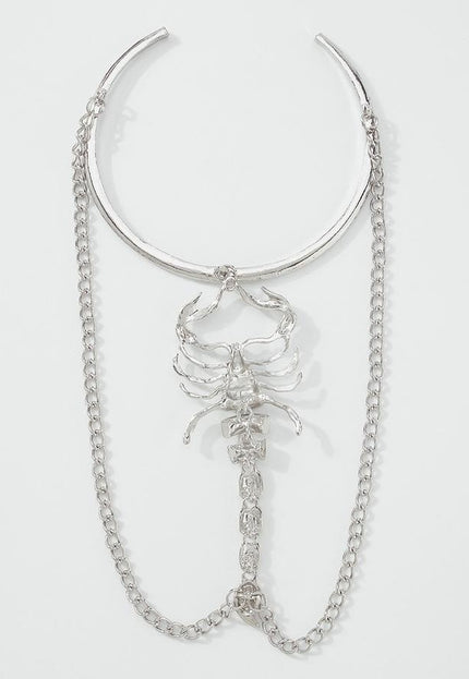 NEW1704 Zilveren Schorpioen Arm Accessoires