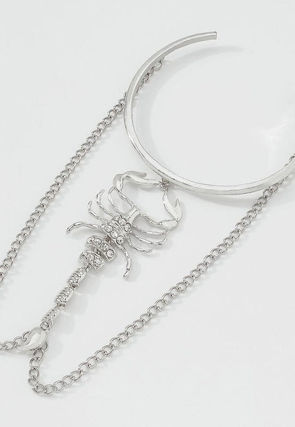 NEW1704 Zilveren Schorpioen Arm Accessoires