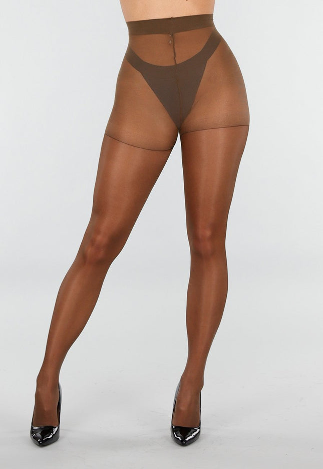 NEW171225 Bruine High Waist Panty 20 Den