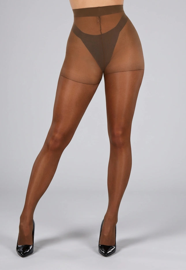 NEW171225 Bruine High Waist Panty 20 Den