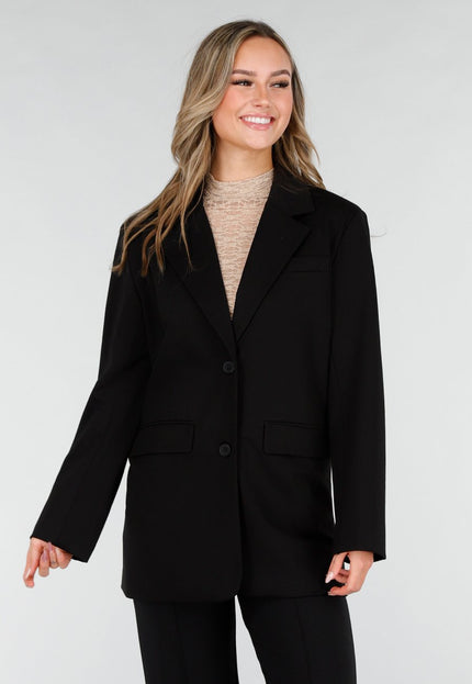 NEW171225 Zwarte Oversized Blazer
