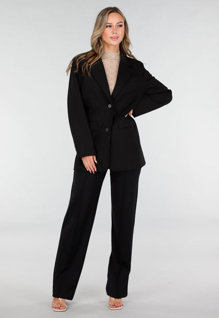 NEW171225 Zwarte Oversized Blazer